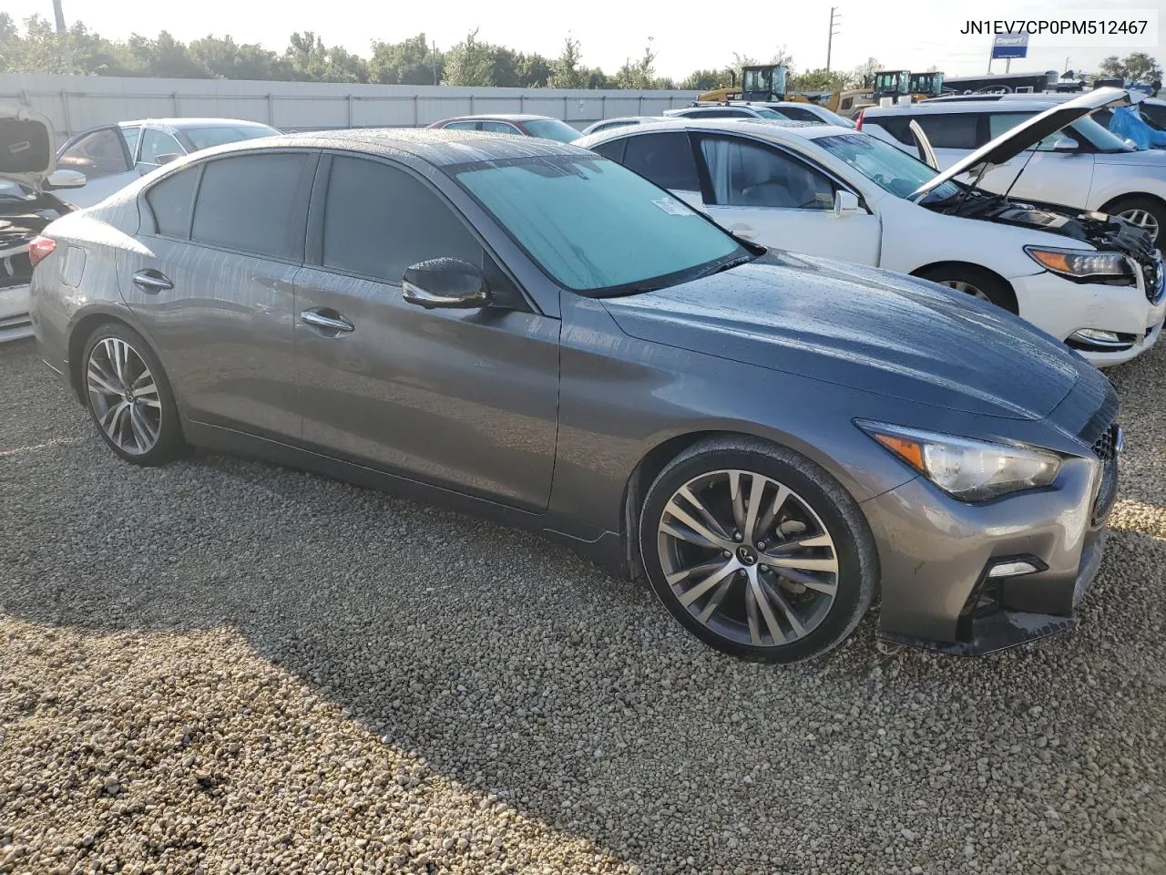 2023 Infiniti Q50 Sensory VIN: JN1EV7CP0PM512467 Lot: 73877604