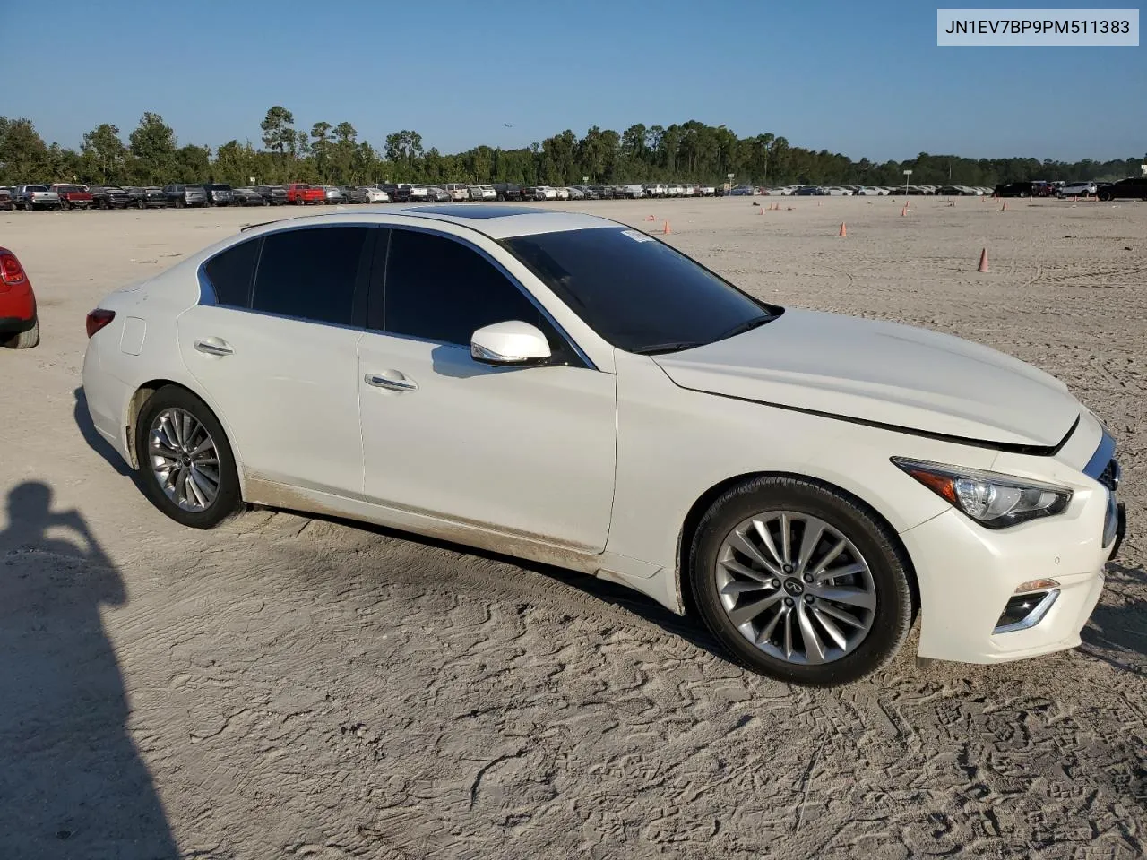 2023 Infiniti Q50 Luxe VIN: JN1EV7BP9PM511383 Lot: 75266584