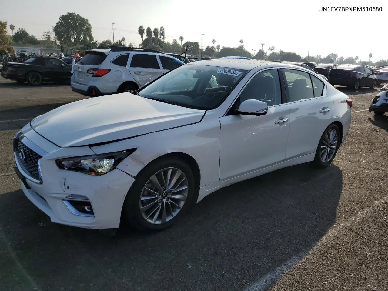 2023 Infiniti Q50 Luxe VIN: JN1EV7BPXPM510680 Lot: 76560664