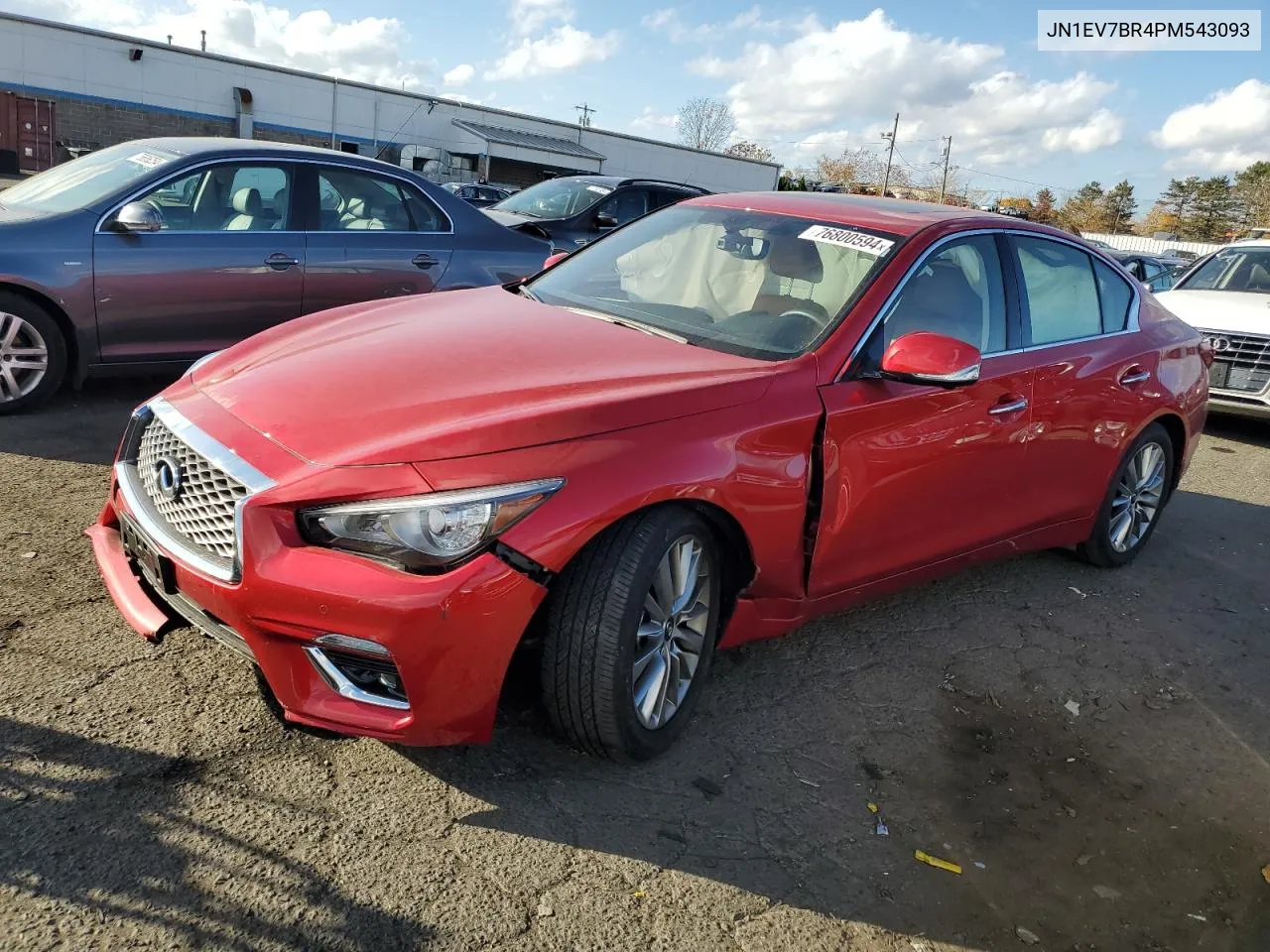 JN1EV7BR4PM543093 2023 Infiniti Q50 Luxe