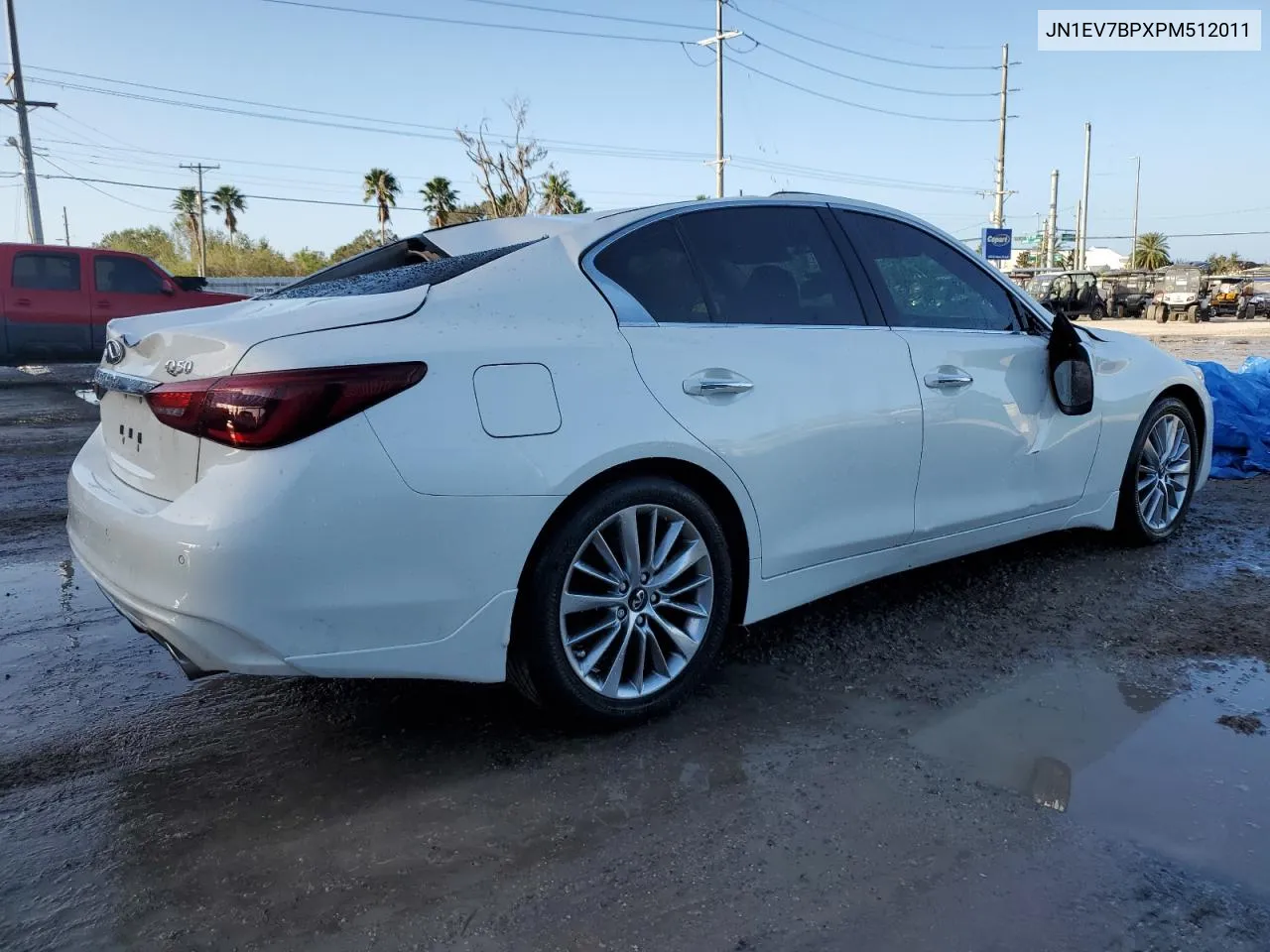 2023 Infiniti Q50 Luxe VIN: JN1EV7BPXPM512011 Lot: 78641734