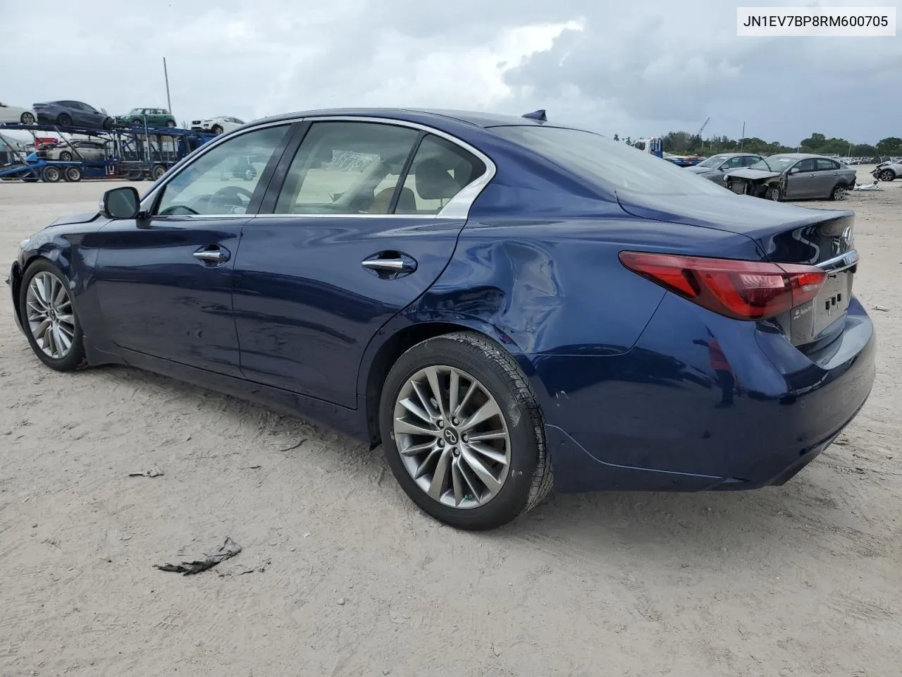 2024 Infiniti Q50 Luxe VIN: JN1EV7BP8RM600705 Lot: 69440624