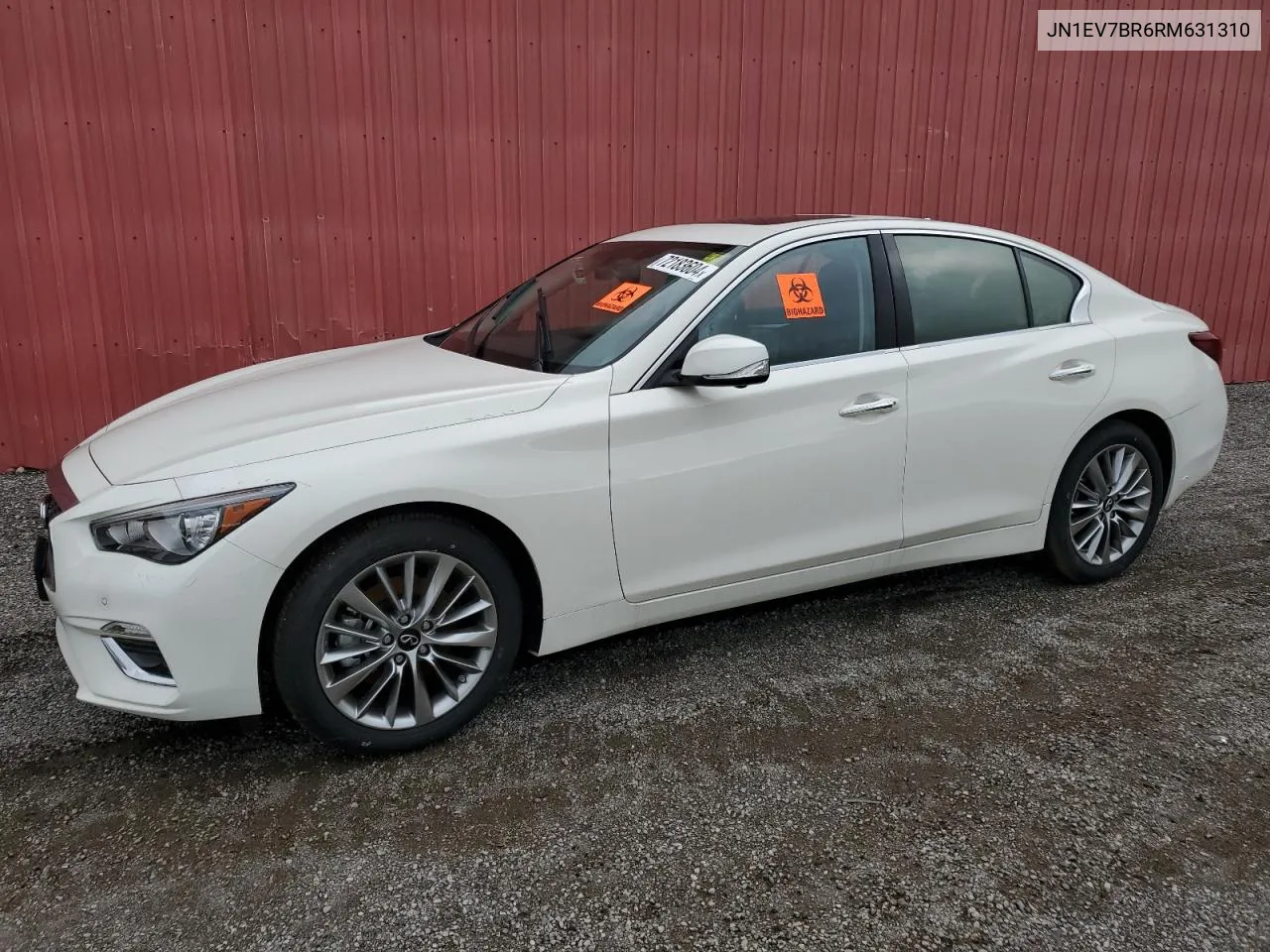 2024 Infiniti Q50 Luxe VIN: JN1EV7BR6RM631310 Lot: 72183604