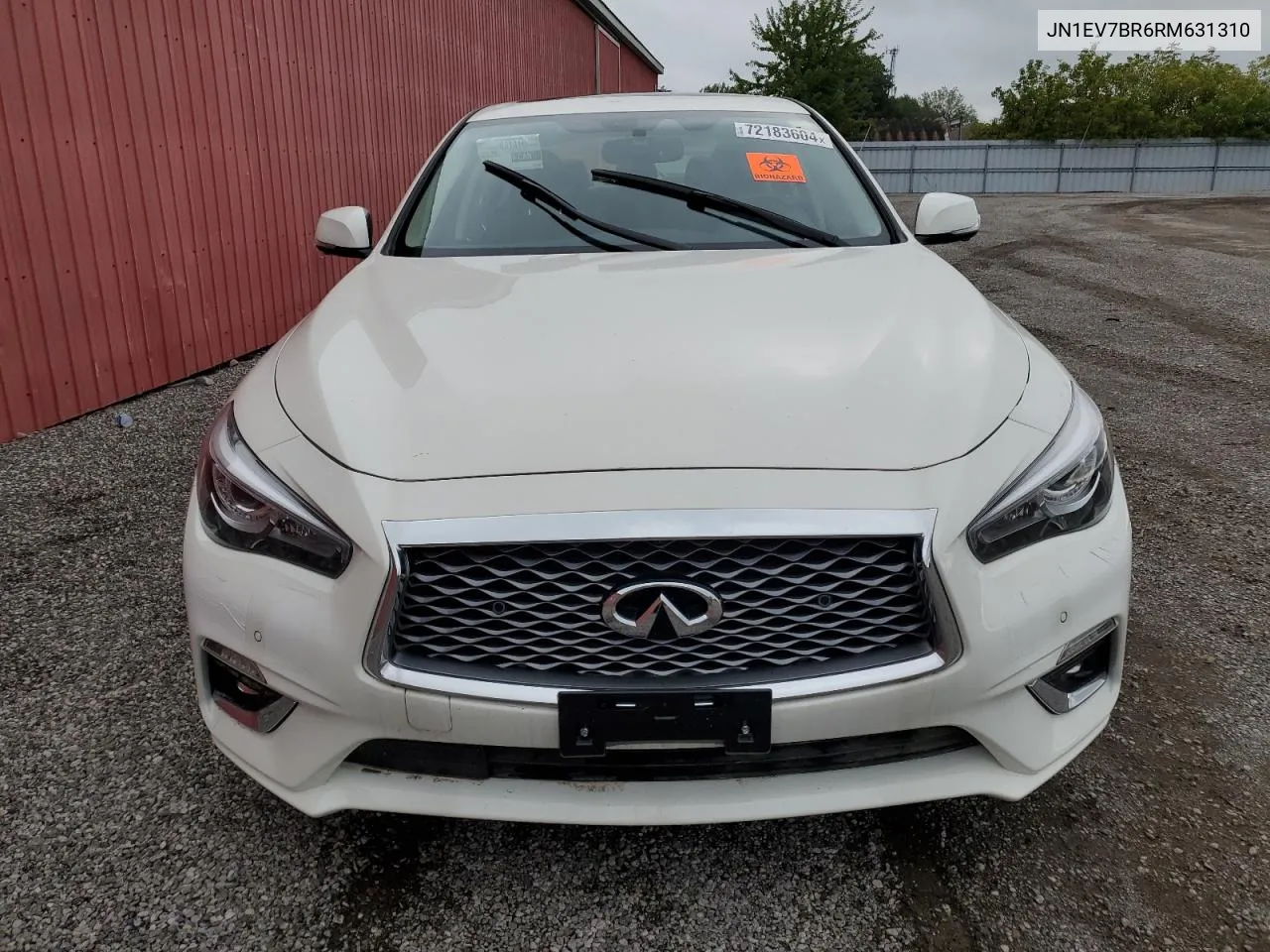 2024 Infiniti Q50 Luxe VIN: JN1EV7BR6RM631310 Lot: 72183604