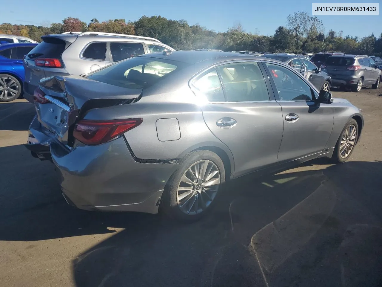 2024 Infiniti Q50 Luxe VIN: JN1EV7BR0RM631433 Lot: 74363754