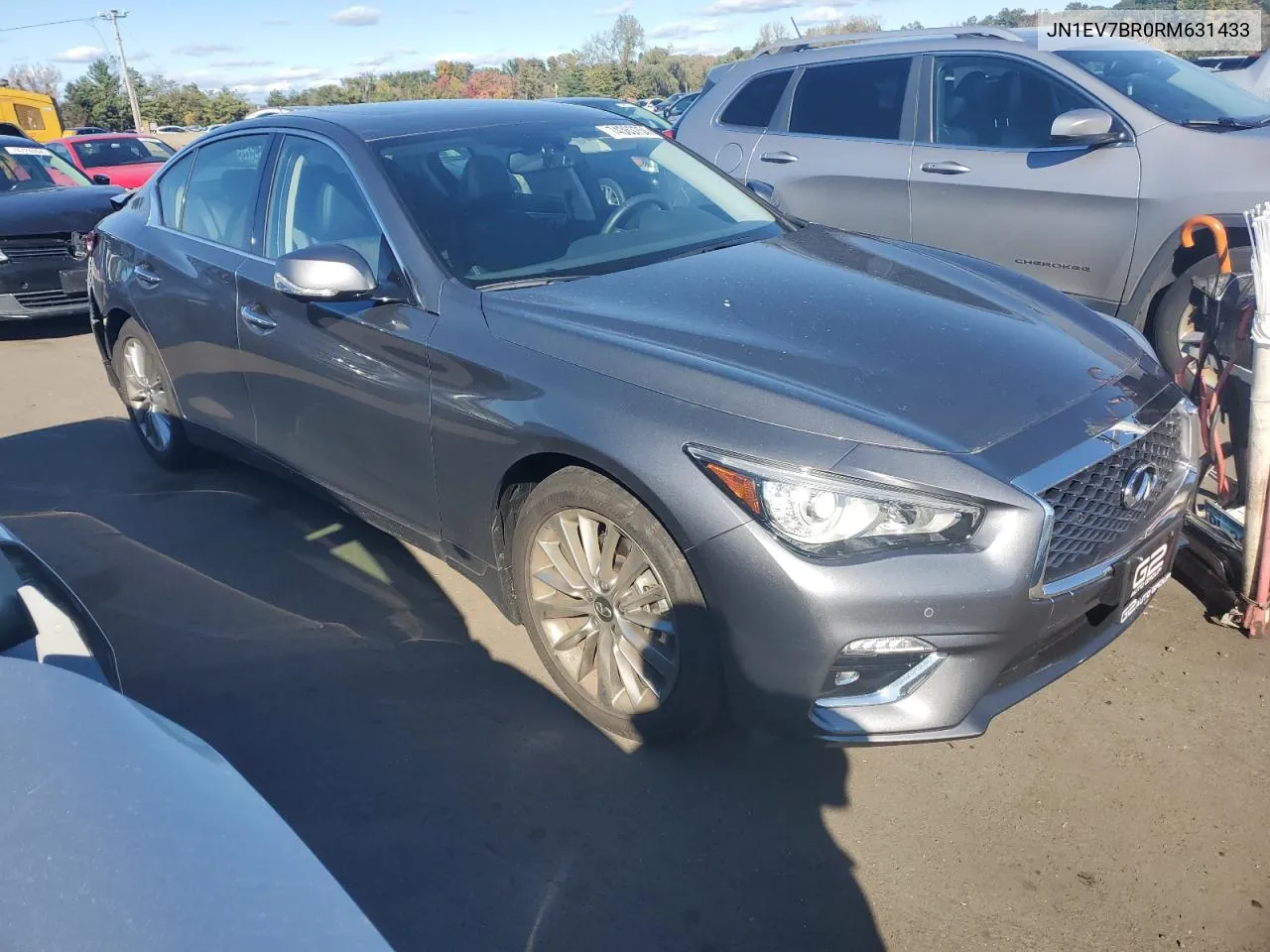 2024 Infiniti Q50 Luxe VIN: JN1EV7BR0RM631433 Lot: 74363754