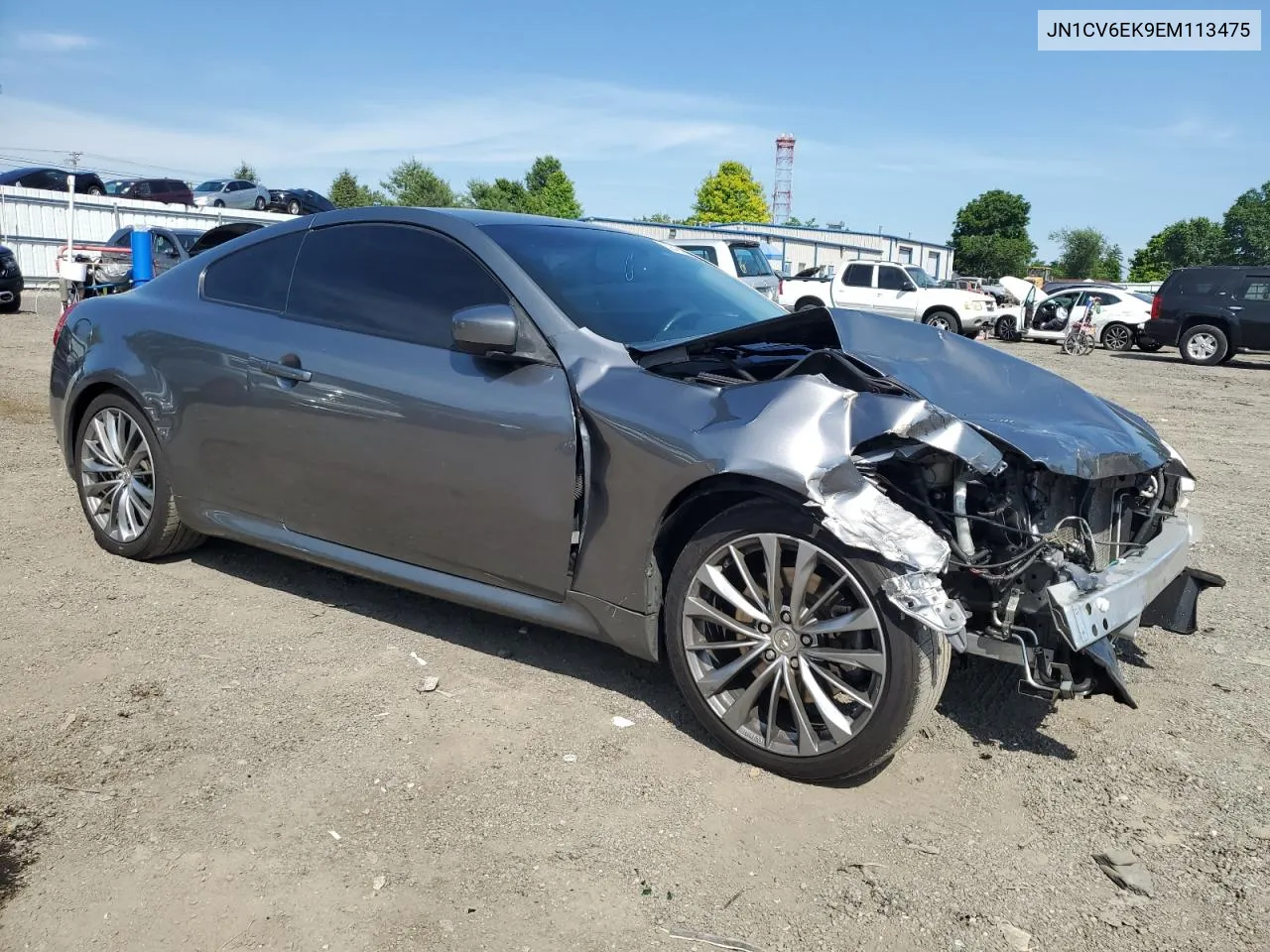 2014 Infiniti Q60 Journey VIN: JN1CV6EK9EM113475 Lot: 59425324