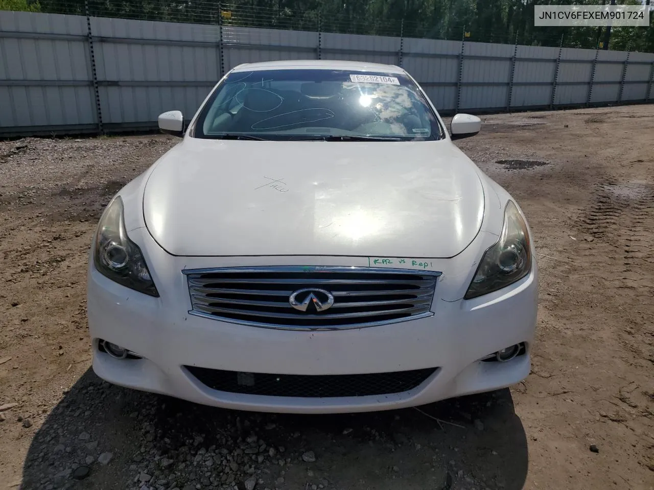 2014 Infiniti Q60 Base VIN: JN1CV6FEXEM901724 Lot: 63282104