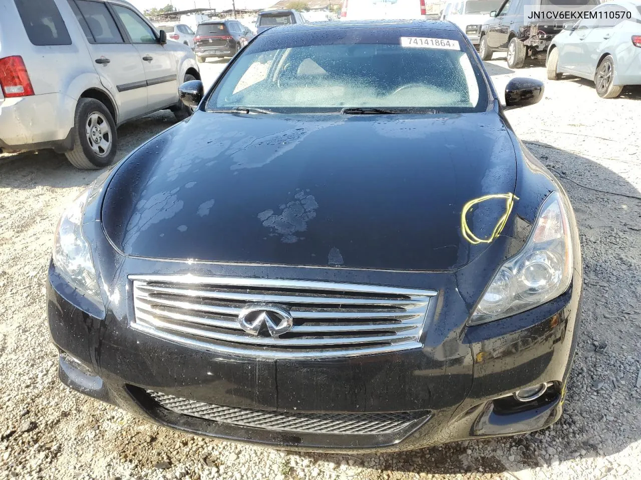 2014 Infiniti Q60 Journey VIN: JN1CV6EKXEM110570 Lot: 74141864