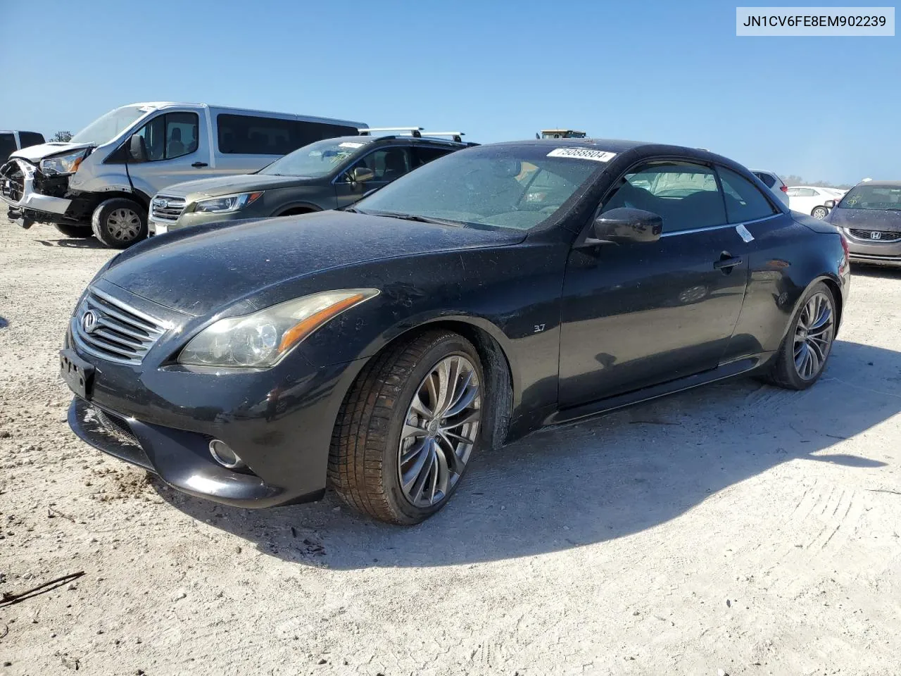 2014 Infiniti Q60 Base VIN: JN1CV6FE8EM902239 Lot: 75088804