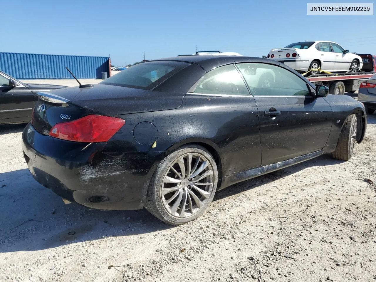 2014 Infiniti Q60 Base VIN: JN1CV6FE8EM902239 Lot: 75088804