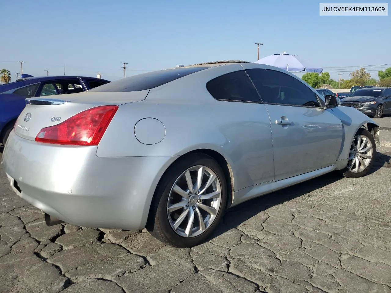 2014 Infiniti Q60 Journey VIN: JN1CV6EK4EM113609 Lot: 76201584