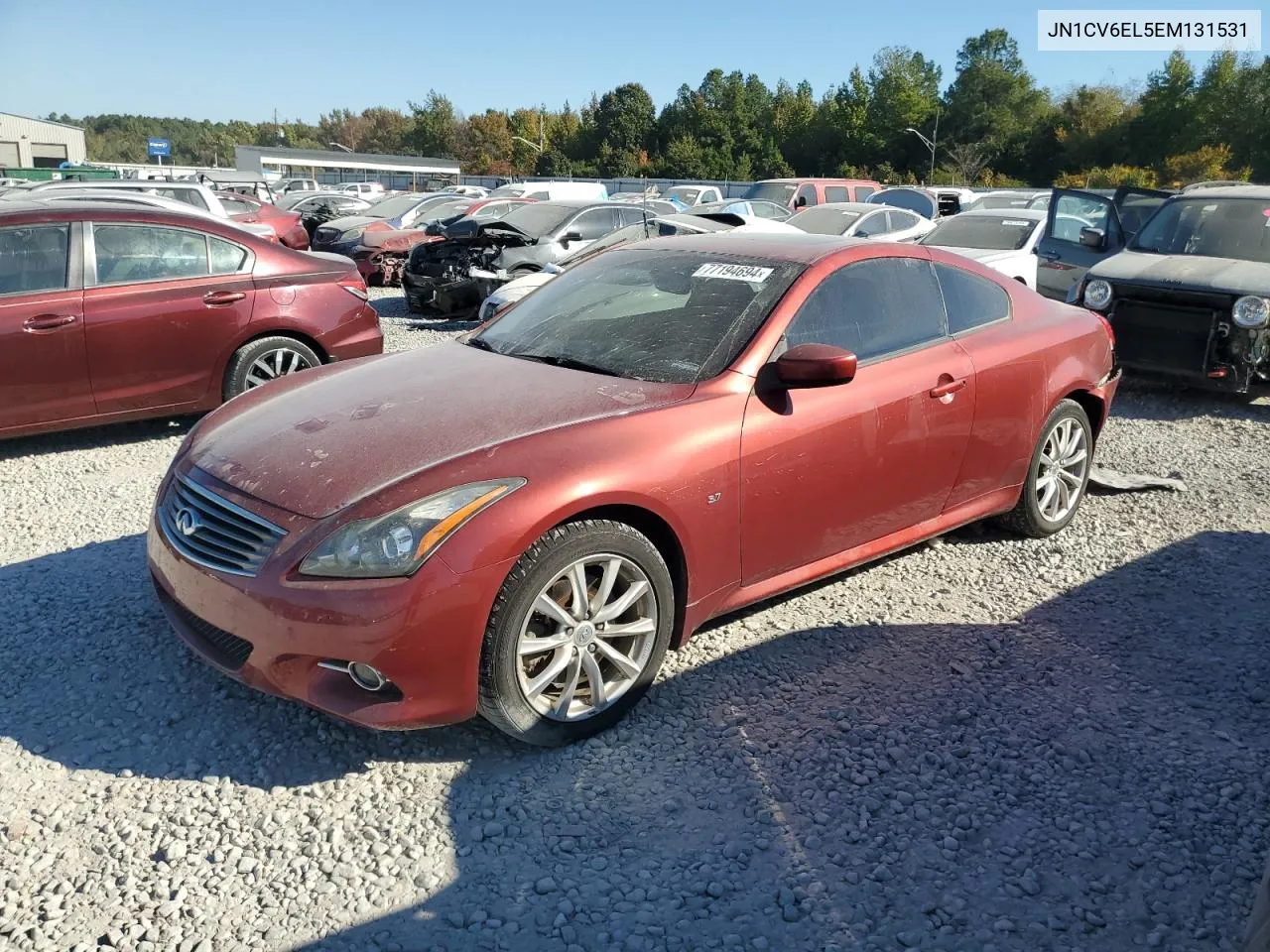 2014 Infiniti Q60 Journey VIN: JN1CV6EL5EM131531 Lot: 77194694