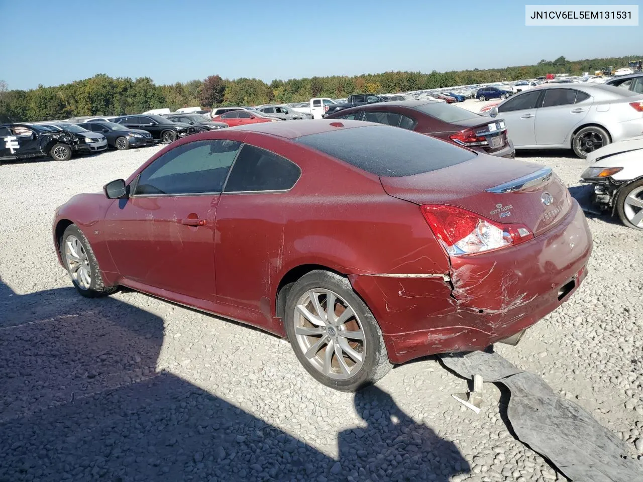 2014 Infiniti Q60 Journey VIN: JN1CV6EL5EM131531 Lot: 77194694