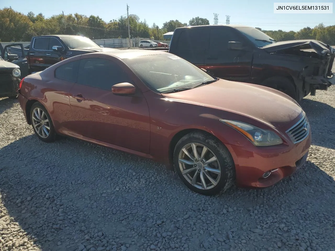 2014 Infiniti Q60 Journey VIN: JN1CV6EL5EM131531 Lot: 77194694