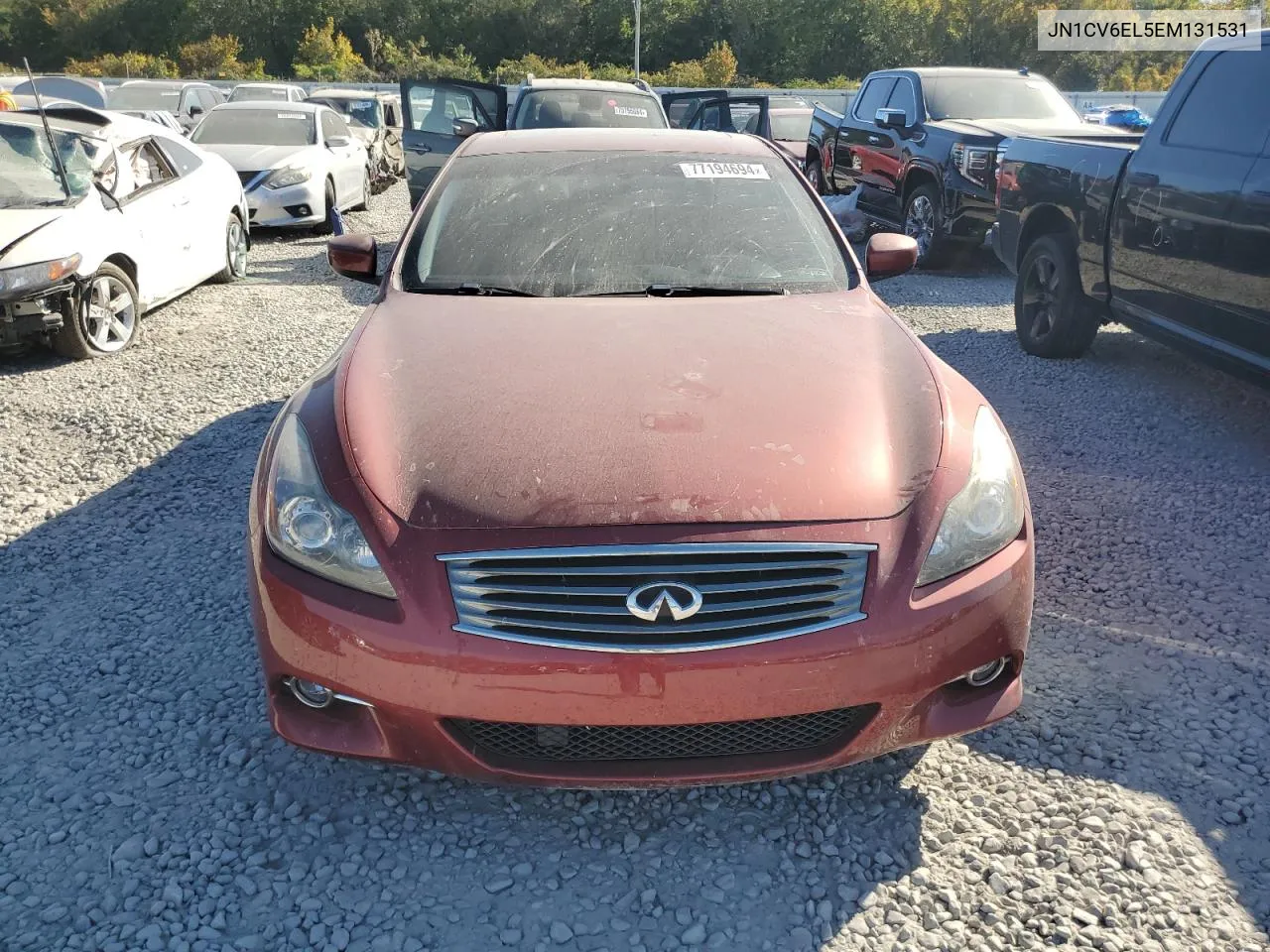 2014 Infiniti Q60 Journey VIN: JN1CV6EL5EM131531 Lot: 77194694