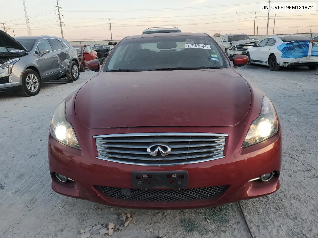 2014 Infiniti Q60 Journey VIN: JN1CV6EL9EM131872 Lot: 77967084