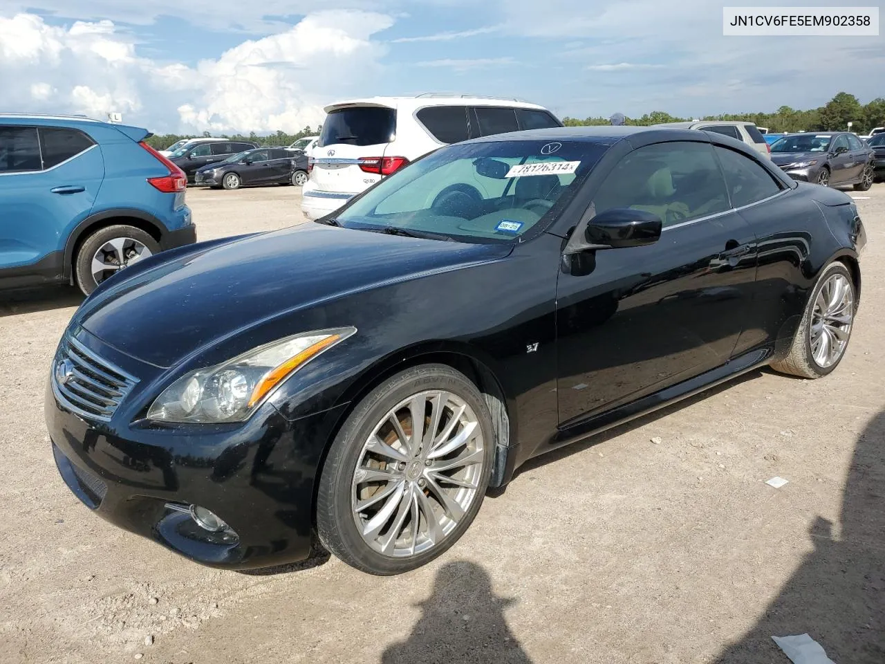 2014 Infiniti Q60 Base VIN: JN1CV6FE5EM902358 Lot: 78126314