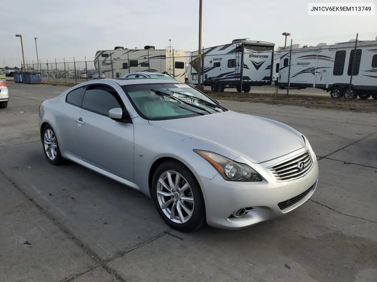 2014 Infiniti Q60 Journey VIN: JN1CV6EK9EM113749 Lot: 79231844