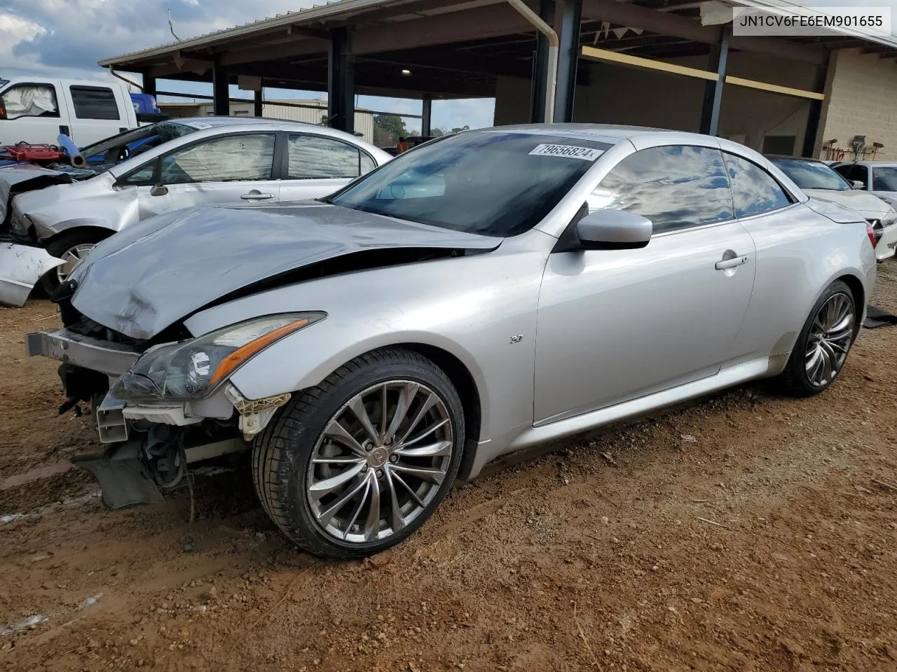 2014 Infiniti Q60 Base VIN: JN1CV6FE6EM901655 Lot: 79656824