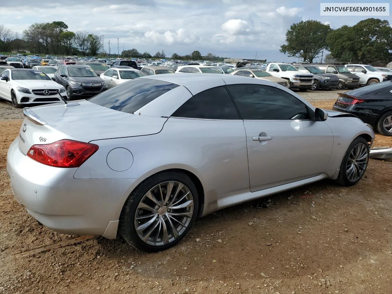 2014 Infiniti Q60 Base VIN: JN1CV6FE6EM901655 Lot: 79656824