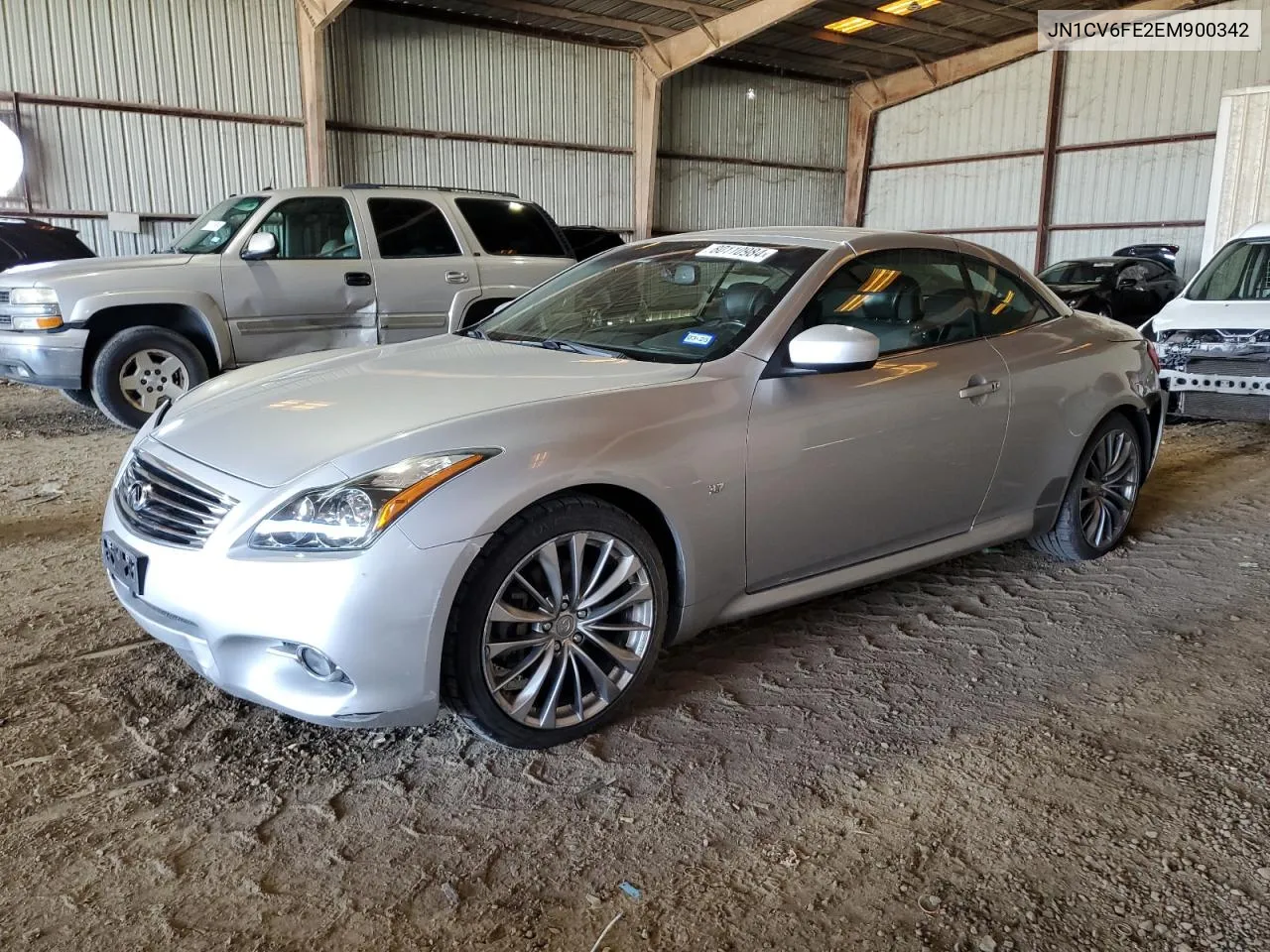 2014 Infiniti Q60 Base VIN: JN1CV6FE2EM900342 Lot: 80110984