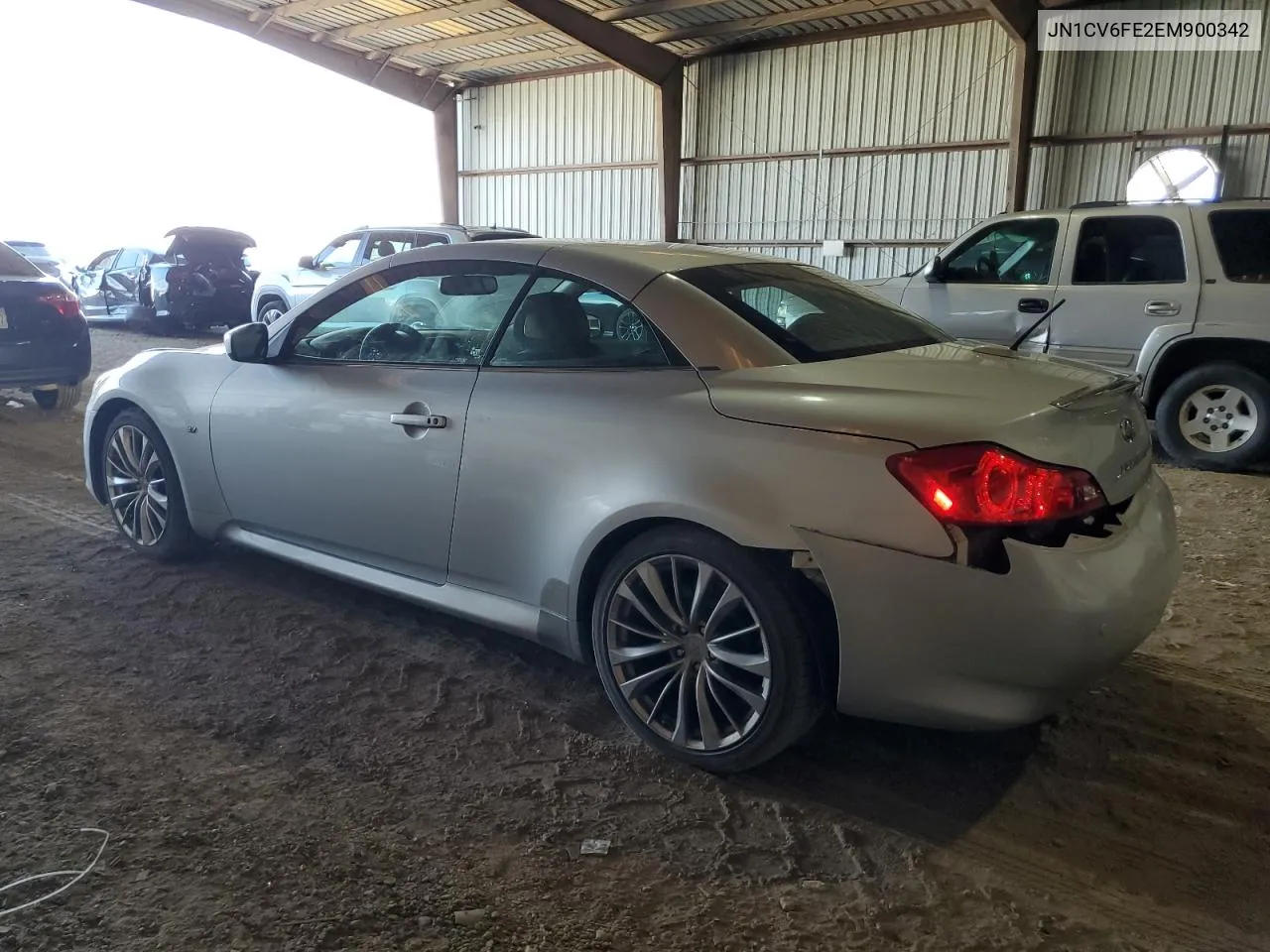 2014 Infiniti Q60 Base VIN: JN1CV6FE2EM900342 Lot: 80110984