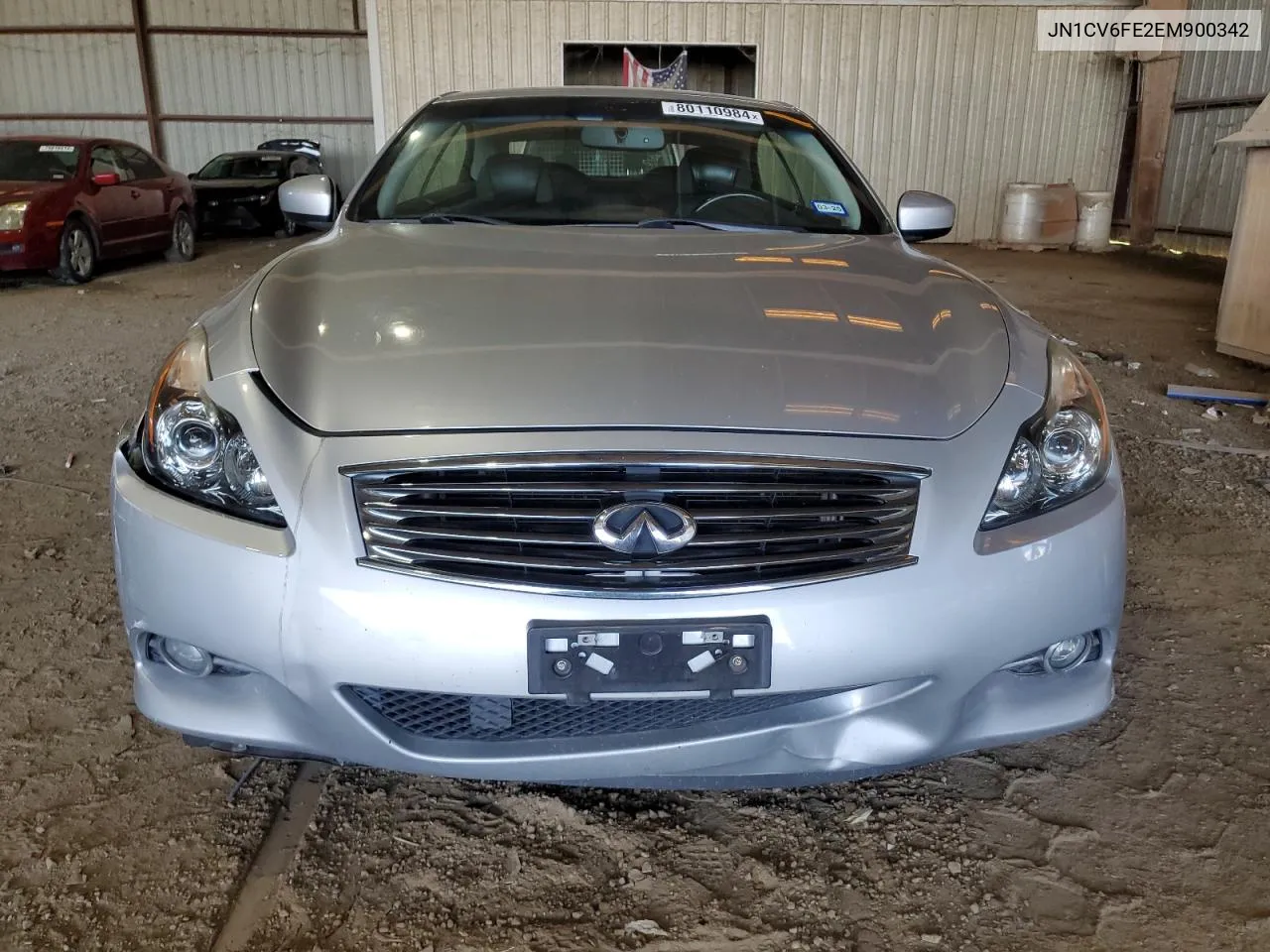 2014 Infiniti Q60 Base VIN: JN1CV6FE2EM900342 Lot: 80110984