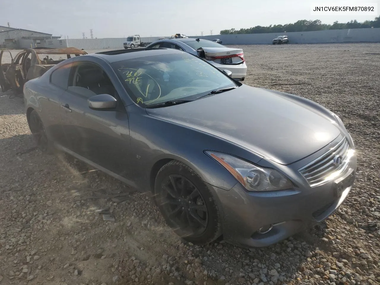 JN1CV6EK5FM870892 2015 Infiniti Q60 Journey