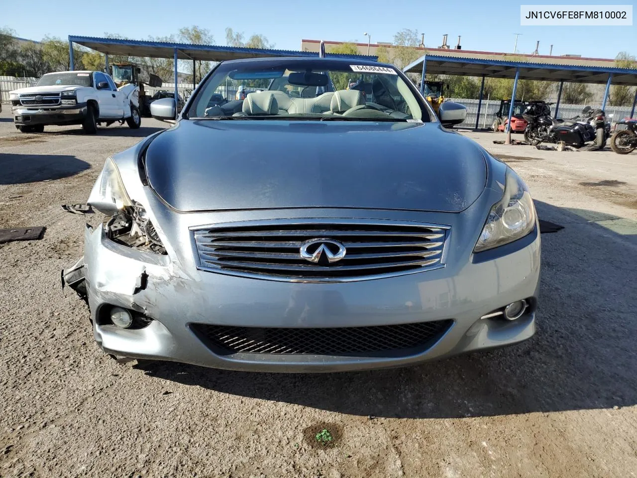 2015 Infiniti Q60 Base VIN: JN1CV6FE8FM810002 Lot: 64686444