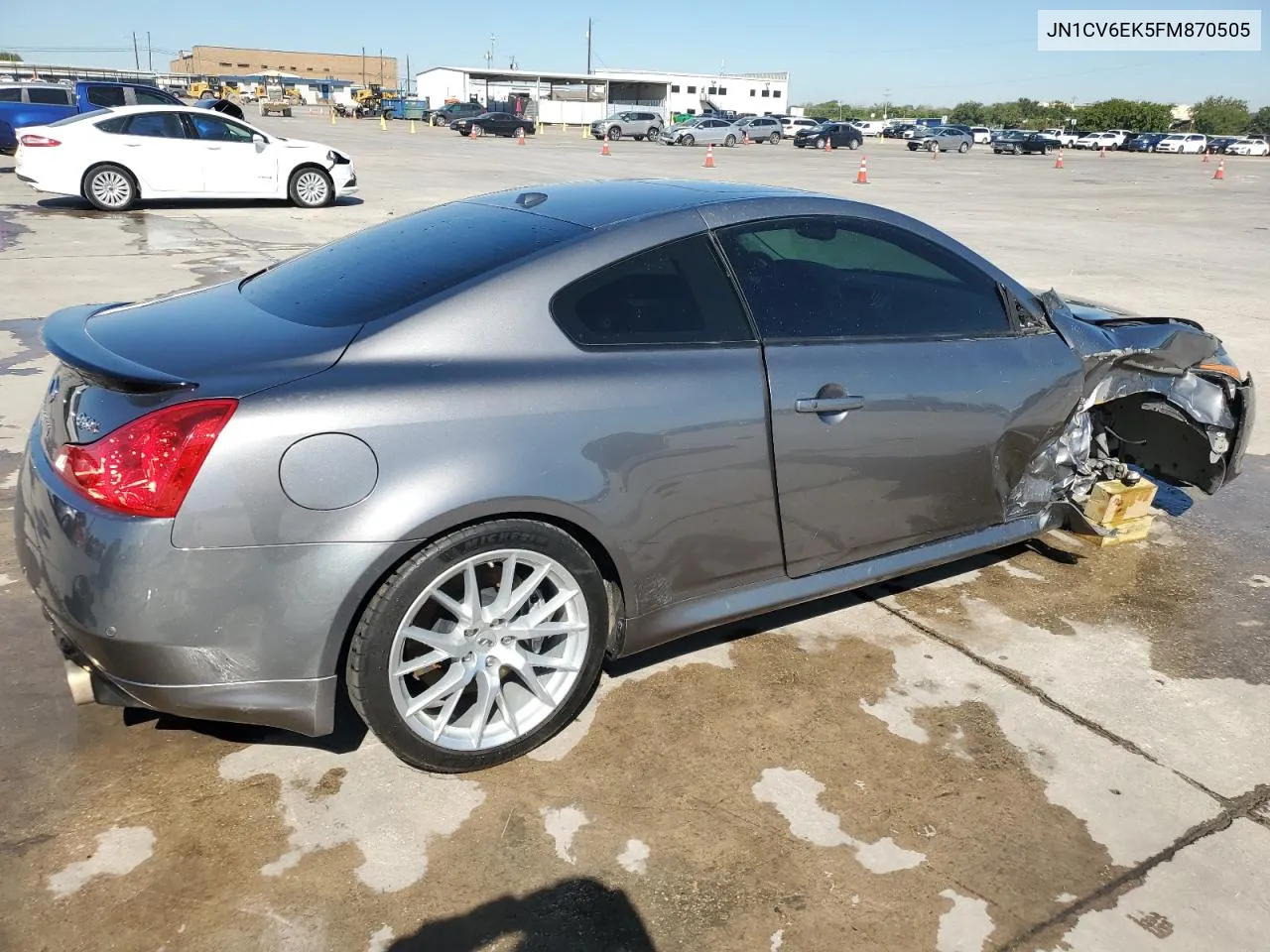 2015 Infiniti Q60 Journey VIN: JN1CV6EK5FM870505 Lot: 70579174