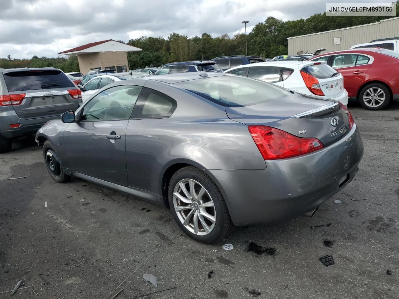 2015 Infiniti Q60 Journey VIN: JN1CV6EL6FM890156 Lot: 71633604