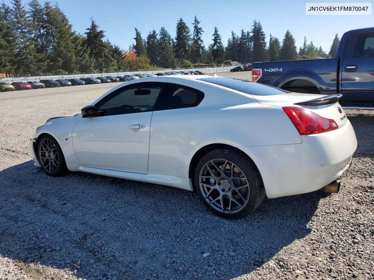 2015 Infiniti Q60 Journey VIN: JN1CV6EK1FM870047 Lot: 74995214