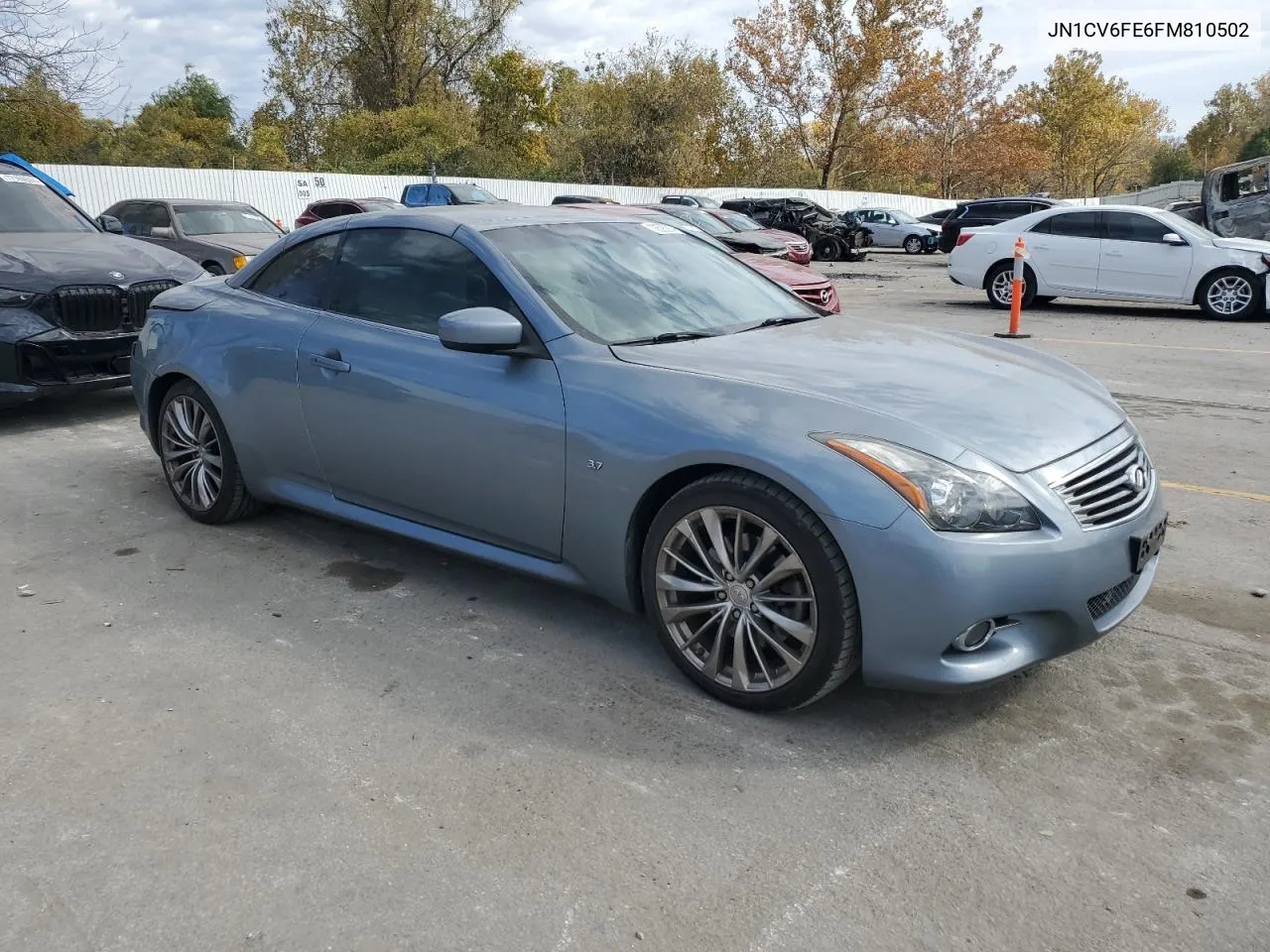 JN1CV6FE6FM810502 2015 Infiniti Q60 Base