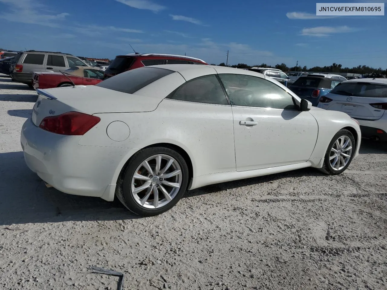 JN1CV6FEXFM810695 2015 Infiniti Q60 Base