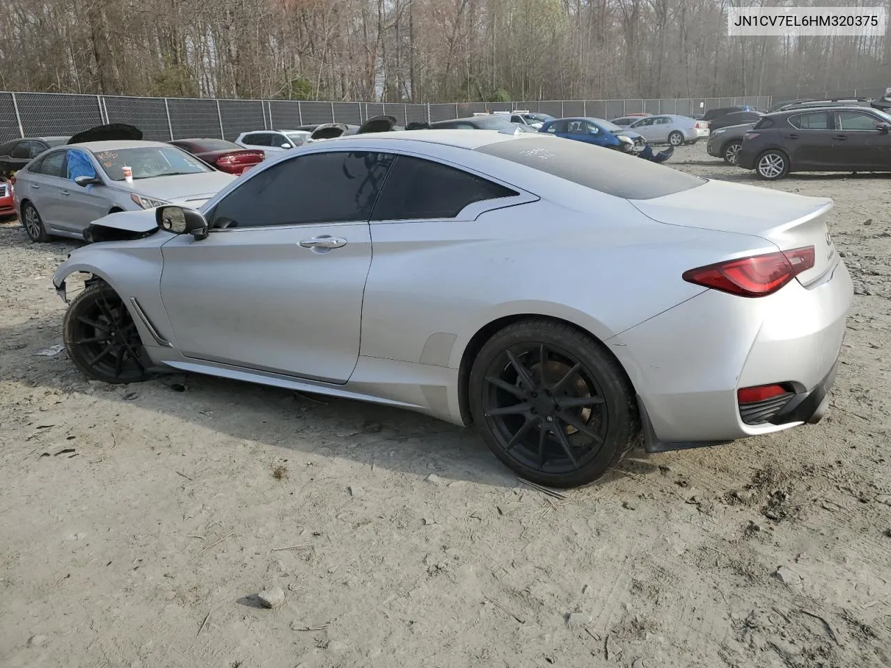 2017 Infiniti Q60 Base VIN: JN1CV7EL6HM320375 Lot: 50119904