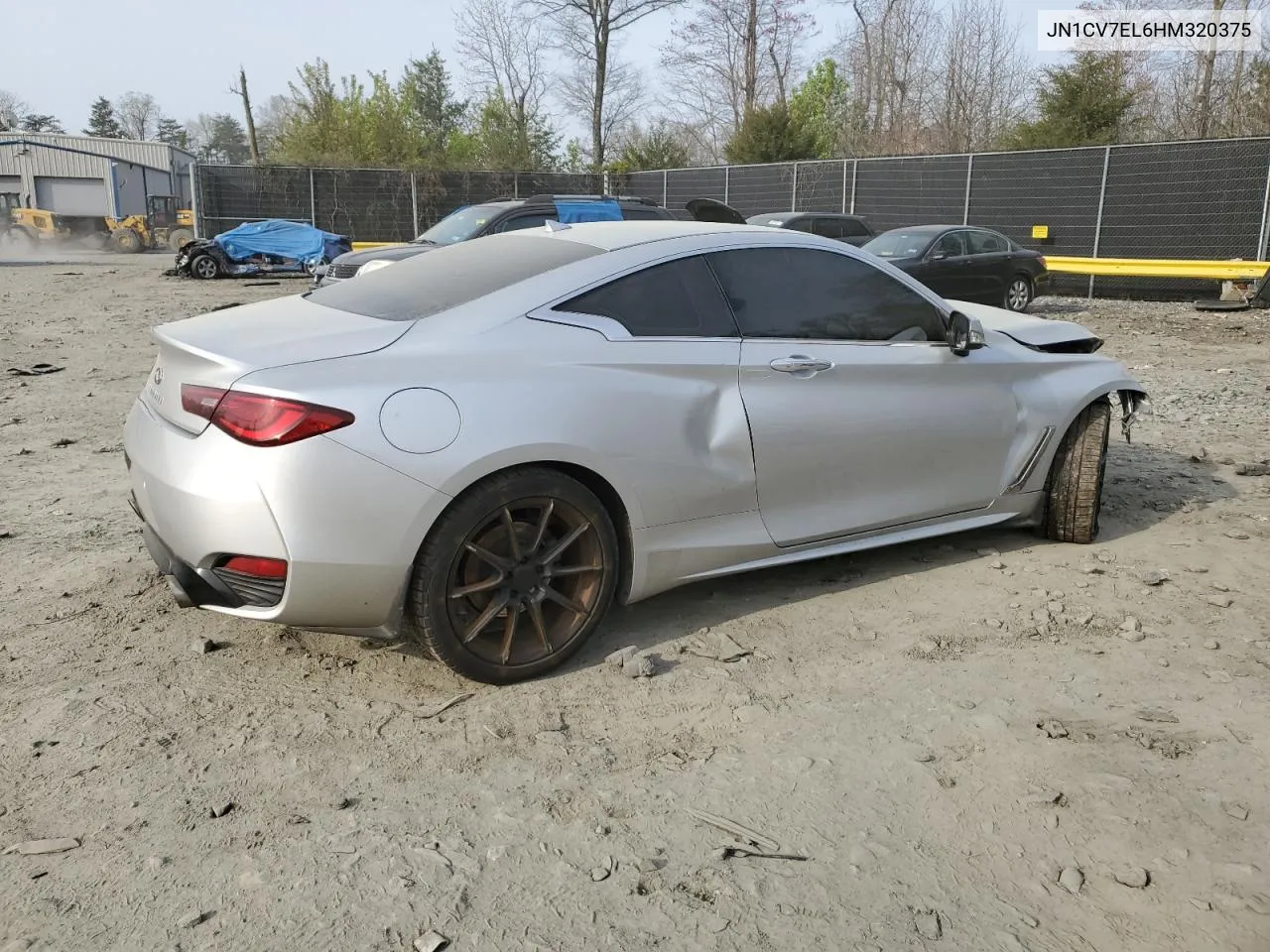 2017 Infiniti Q60 Base VIN: JN1CV7EL6HM320375 Lot: 50119904