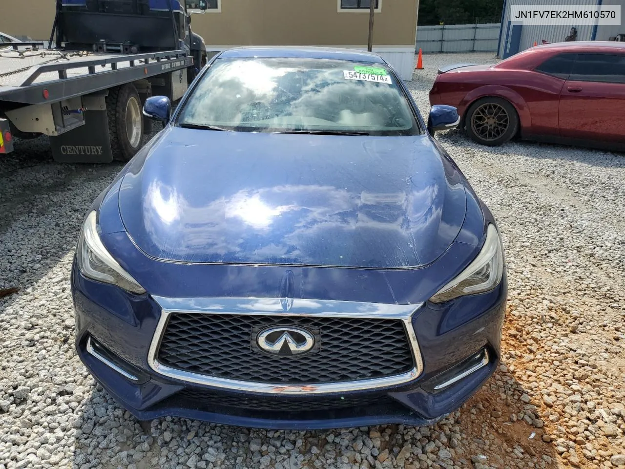 JN1FV7EK2HM610570 2017 Infiniti Q60 Red Sport 400