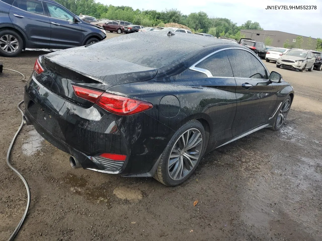 2017 Infiniti Q60 Premium VIN: JN1EV7EL9HM552378 Lot: 57619104