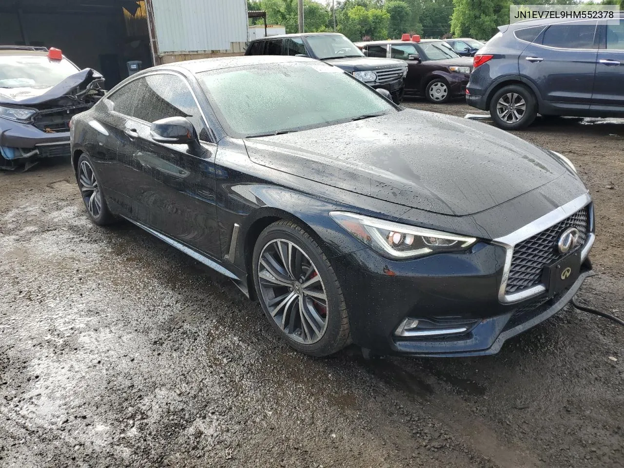 JN1EV7EL9HM552378 2017 Infiniti Q60 Premium