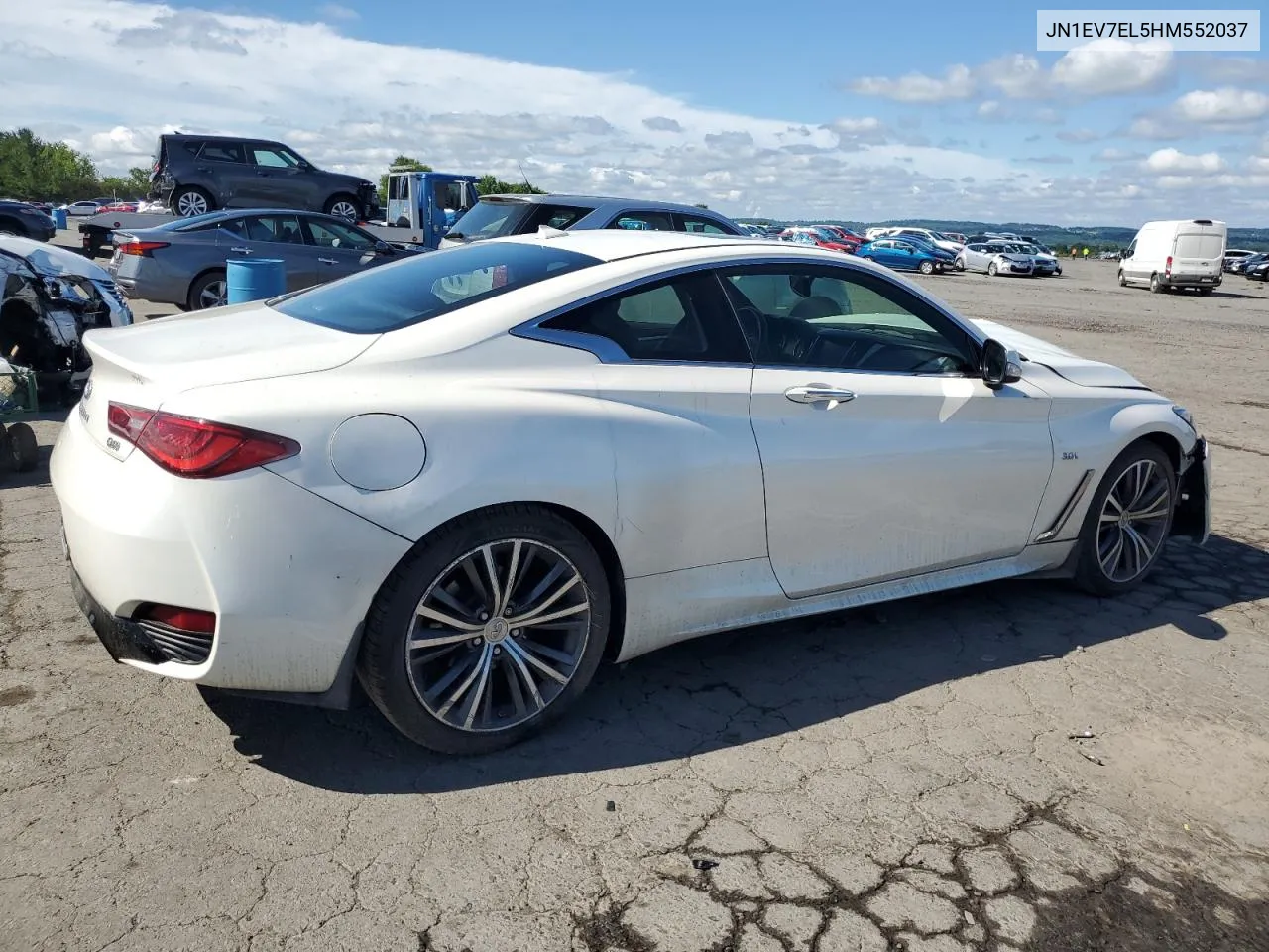 2017 Infiniti Q60 Premium VIN: JN1EV7EL5HM552037 Lot: 60803274