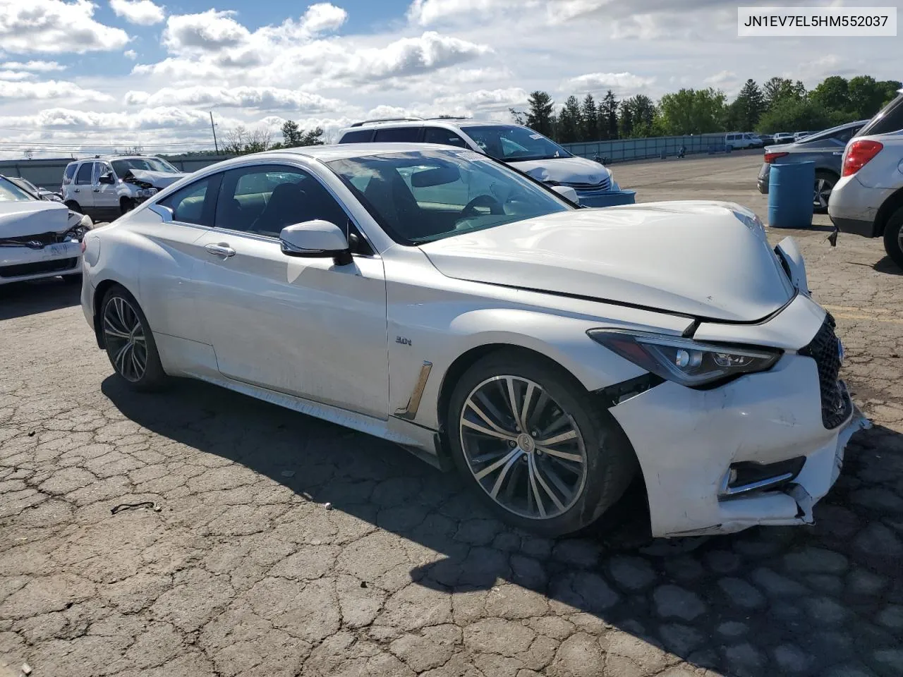 2017 Infiniti Q60 Premium VIN: JN1EV7EL5HM552037 Lot: 60803274