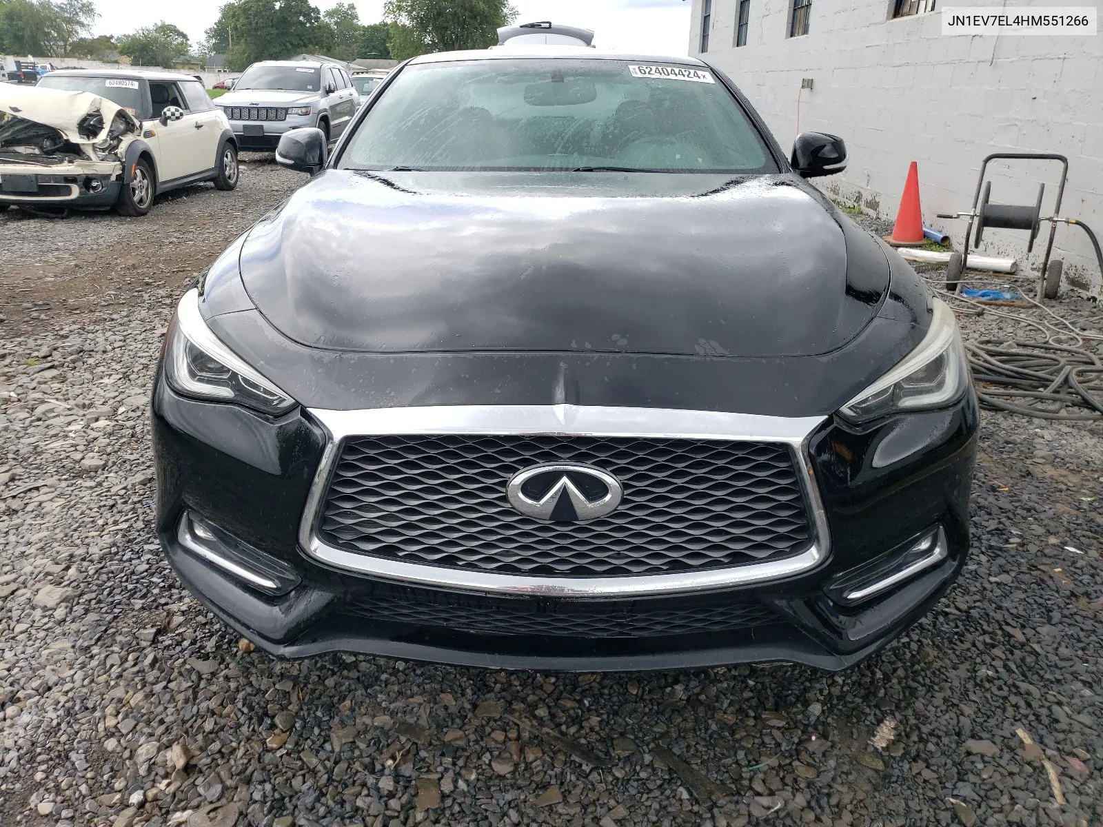 2017 Infiniti Q60 Premium VIN: JN1EV7EL4HM551266 Lot: 62404424