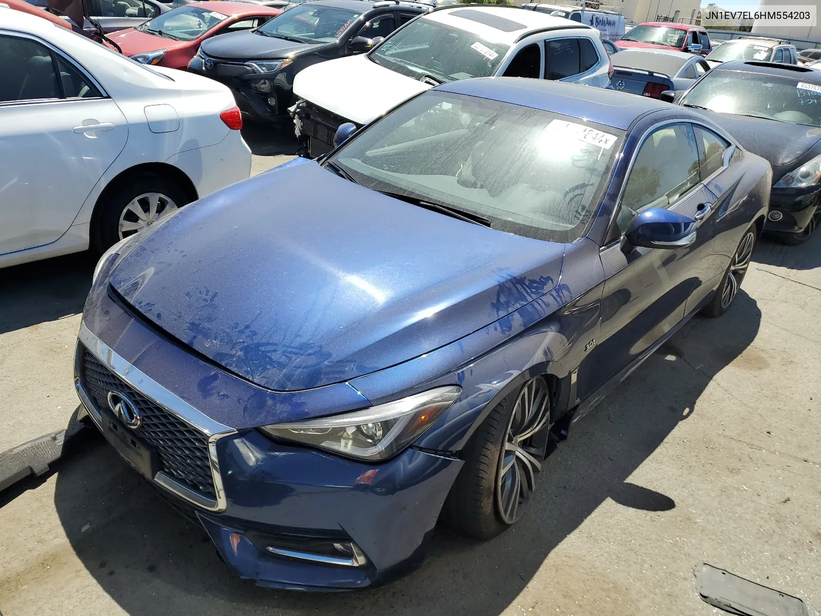 2017 Infiniti Q60 Premium VIN: JN1EV7EL6HM554203 Lot: 64501844