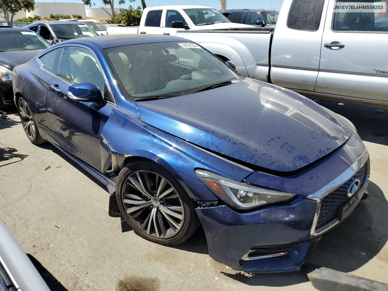 2017 Infiniti Q60 Premium VIN: JN1EV7EL6HM554203 Lot: 64501844