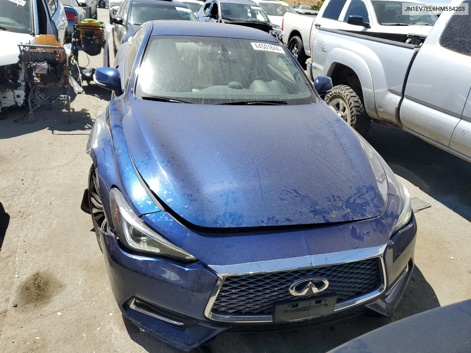 2017 Infiniti Q60 Premium VIN: JN1EV7EL6HM554203 Lot: 64501844