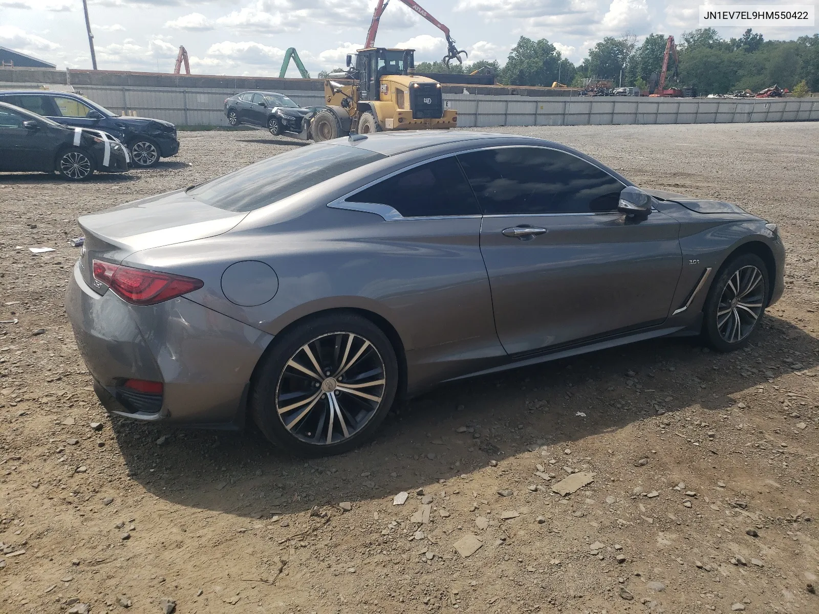 2017 Infiniti Q60 Premium VIN: JN1EV7EL9HM550422 Lot: 65001644