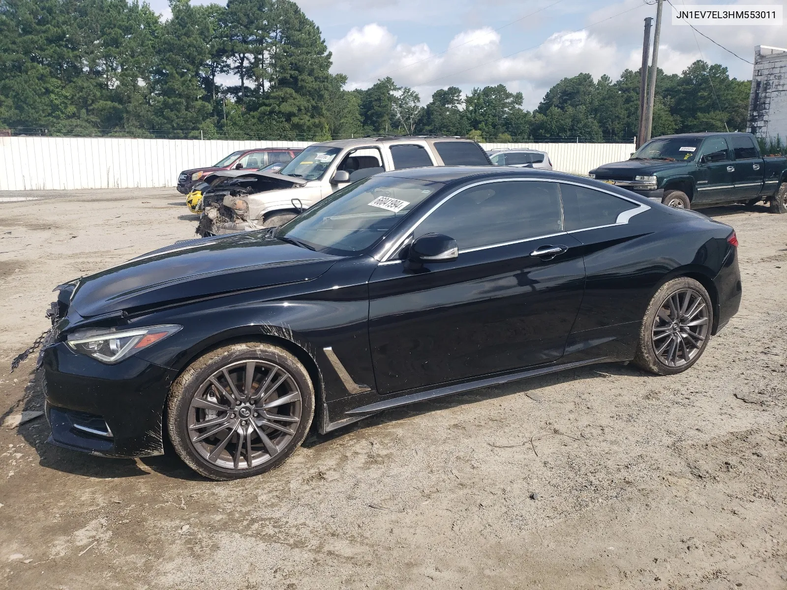 2017 Infiniti Q60 Premium VIN: JN1EV7EL3HM553011 Lot: 66041994