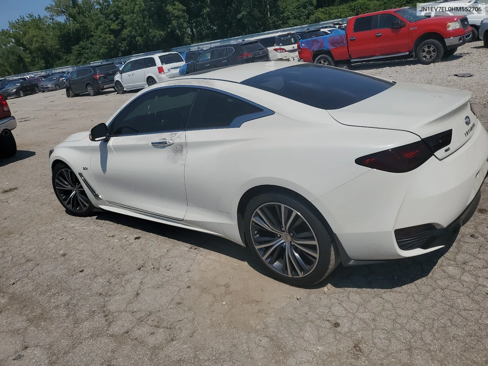 2017 Infiniti Q60 Premium VIN: JN1EV7EL0HM552706 Lot: 66987394