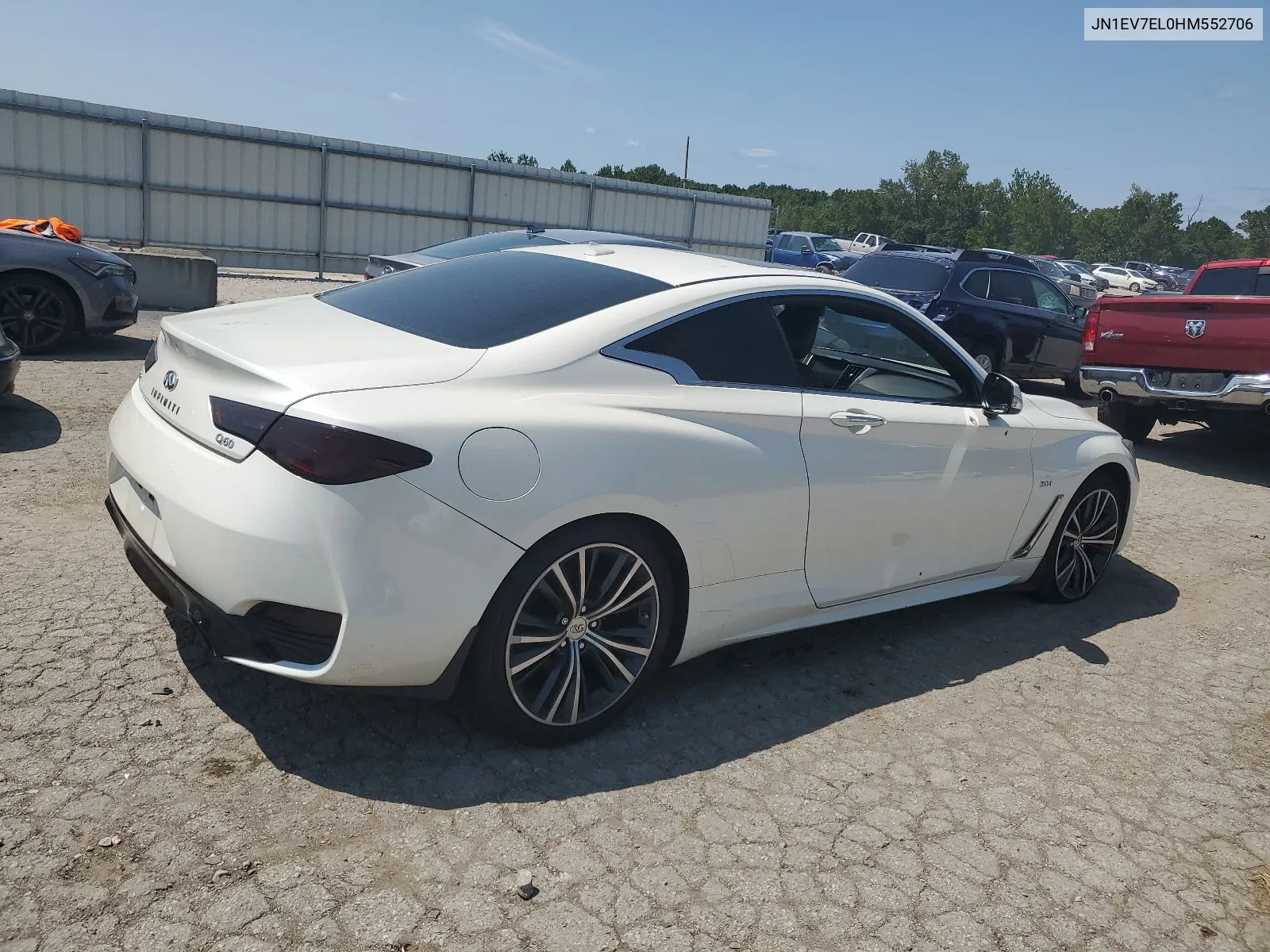 2017 Infiniti Q60 Premium VIN: JN1EV7EL0HM552706 Lot: 66987394